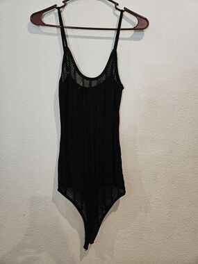 Naked wardrobe Black Lace Bodysuit
